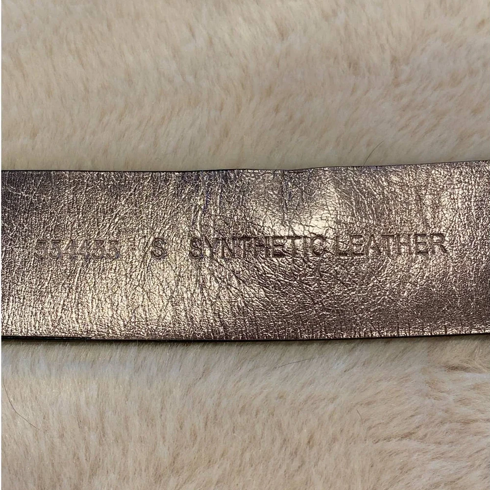 Michael Kors Signature Logo Belt, Size S.